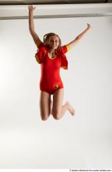 MARTINA BAYWATCH JUMPING POSE